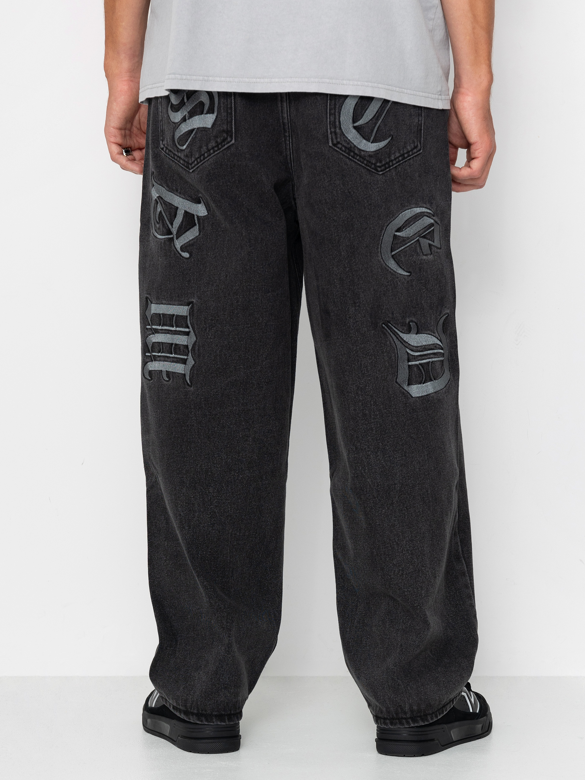 Wasted Paris Kingdom Curve Casper Hose (faded black)