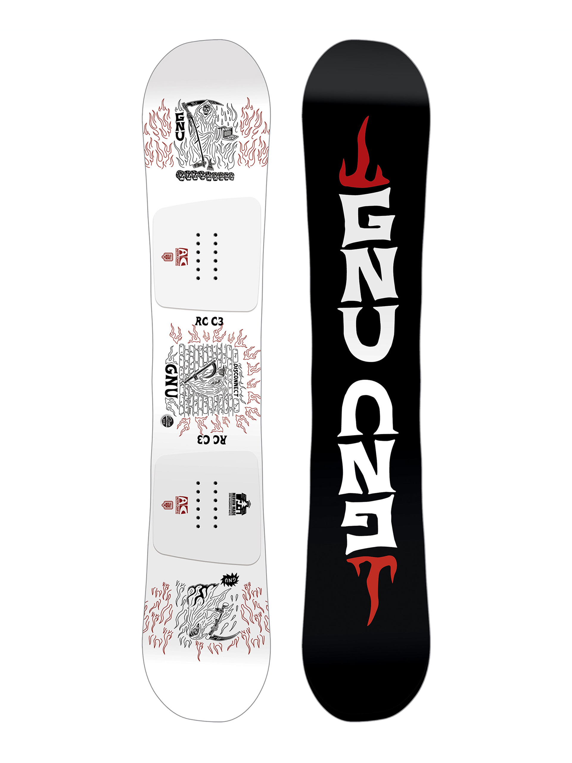 Gnu Snowboard Rcc3 (black)