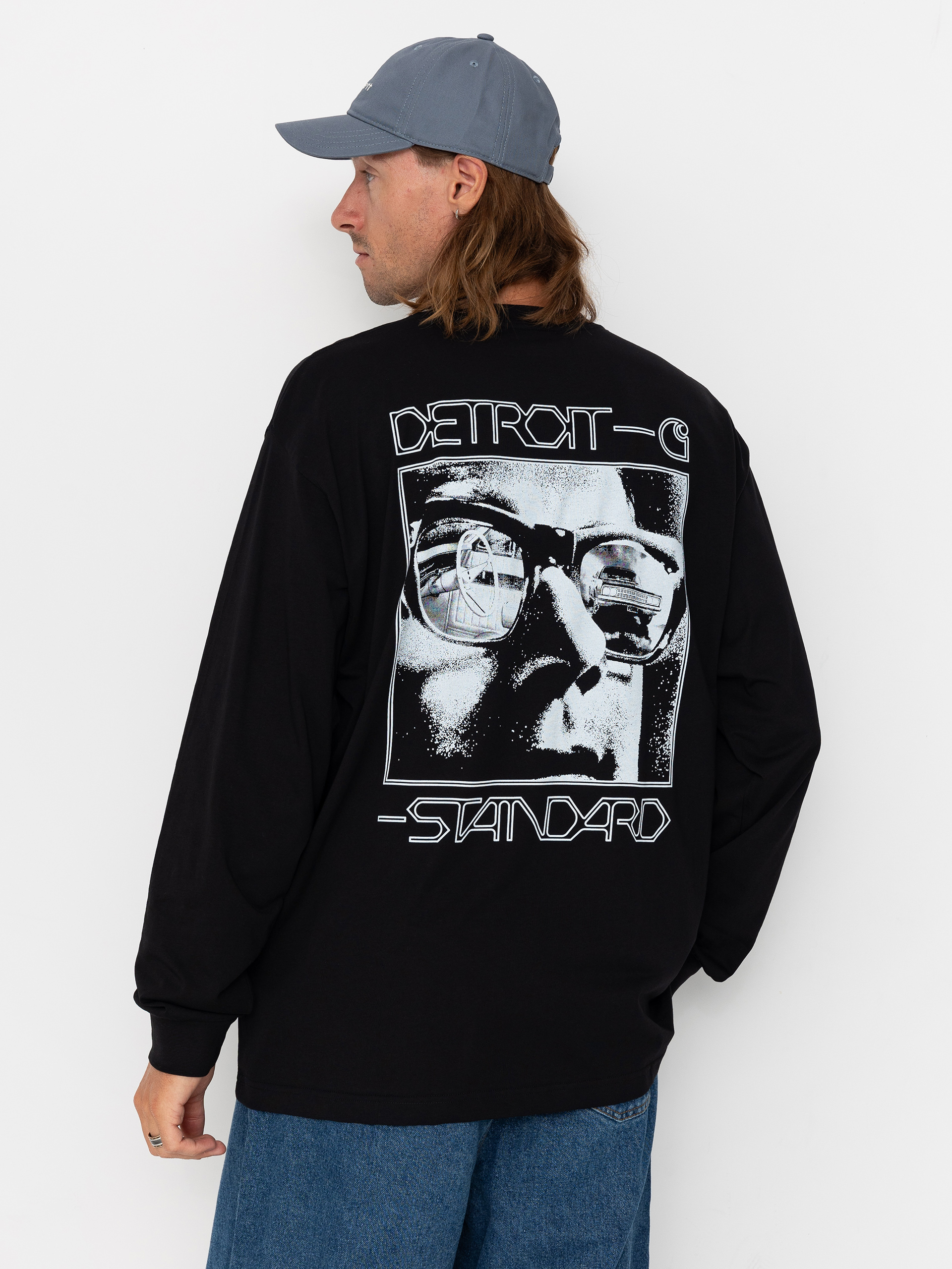 Carhartt WIP Detroit Standard Longsleeve (black/white)