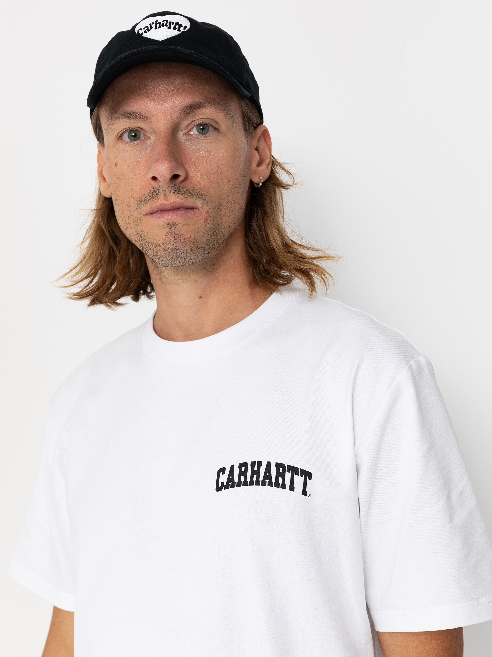 Carhartt WIP University Script T-Shirt (white/black)