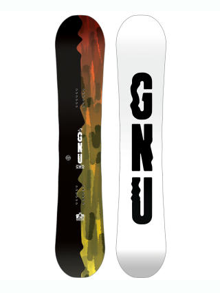 Gnu Snowboard Gwo (white)