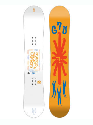 Gnu Snowboard Headspace (light orange)