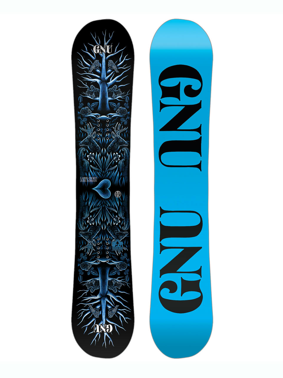 Damen Gnu Snowboard Ladies Choice (blue)