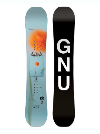 Gnu Snowboard Gloss Wmn (black)