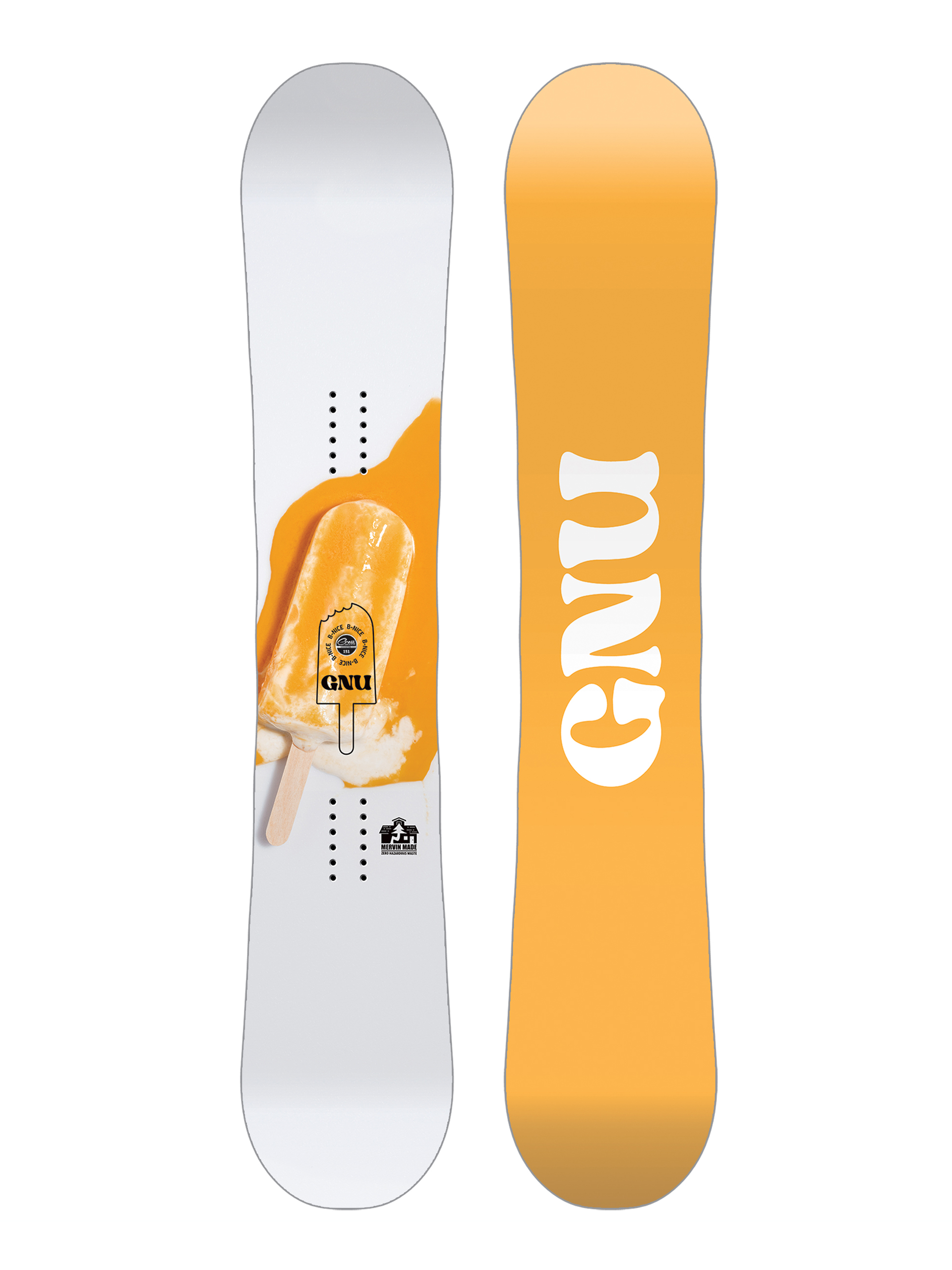 Gnu Snowboard B Nice Wmn (orange)