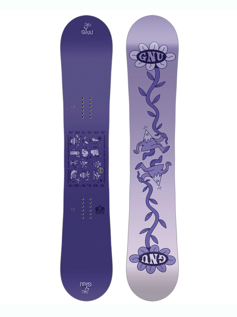 Womens Gnu Snowboard Velvet