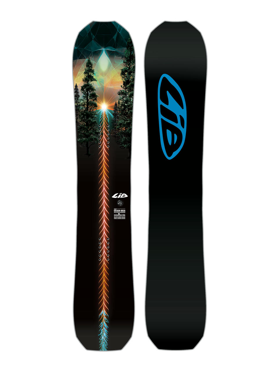 Herren Lib Tech Snowboard Golden Orca