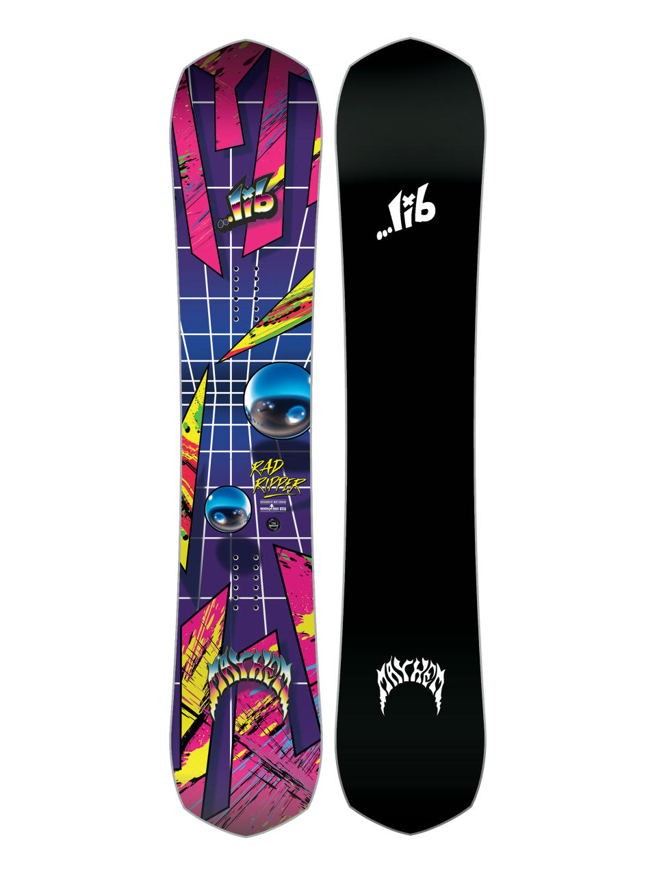 Herren Lib Tech Snowboard Mayhem Rad Ripper (purple)