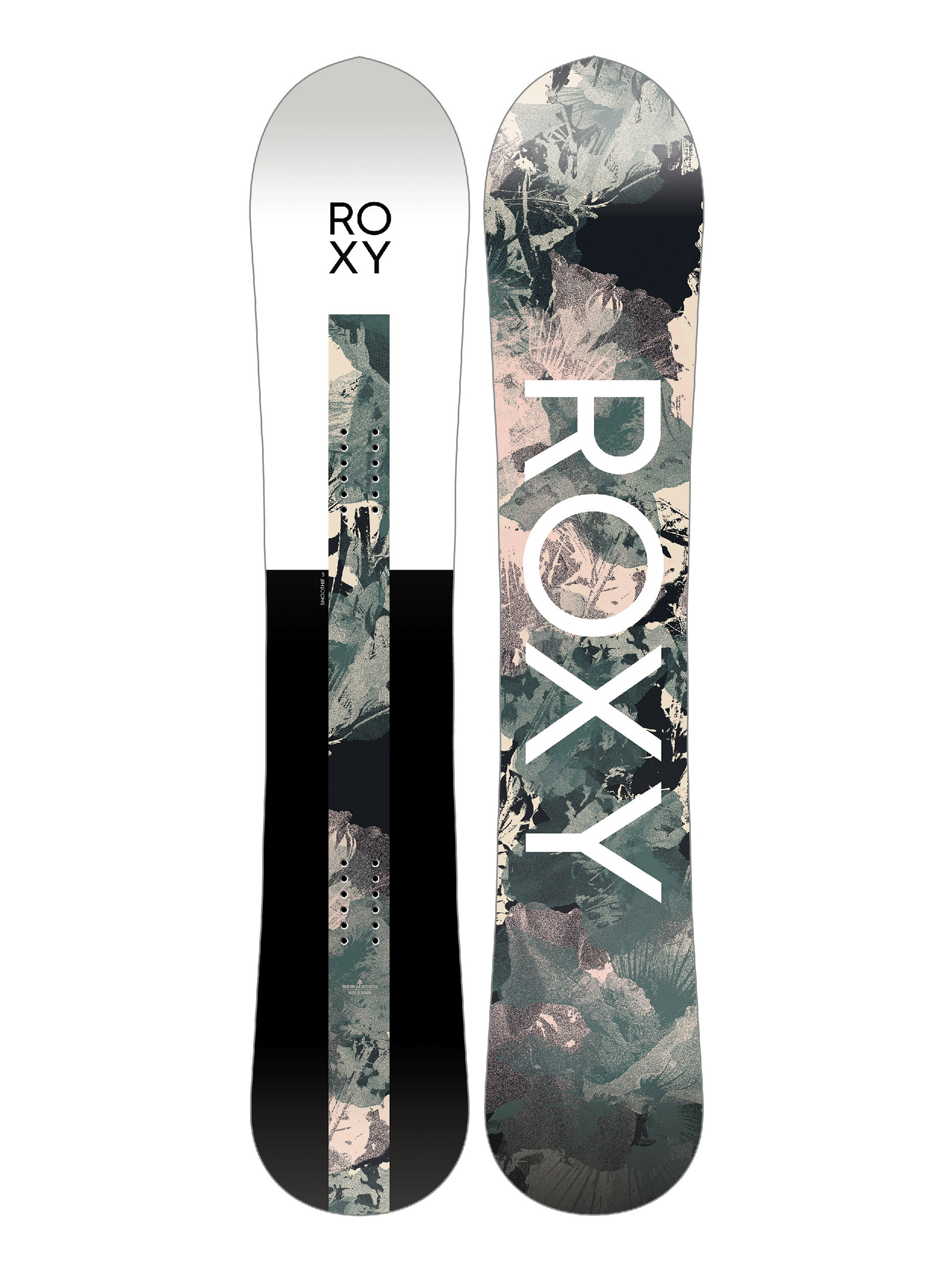 Roxy Snowboard Smoothie Wmn - Weiß, Schwarz