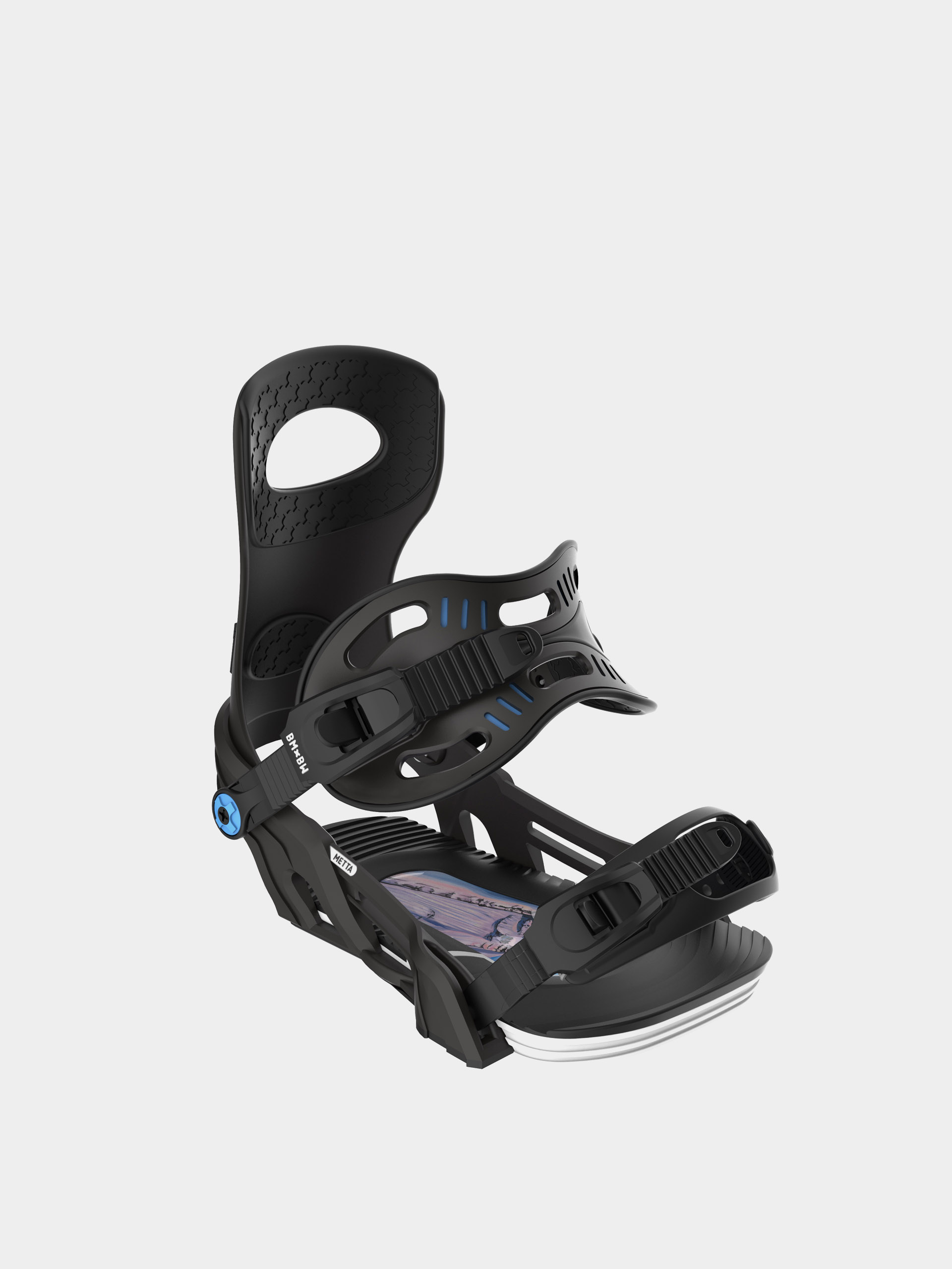 Bent Metal Snowboard bindings Metta Wmn (black)