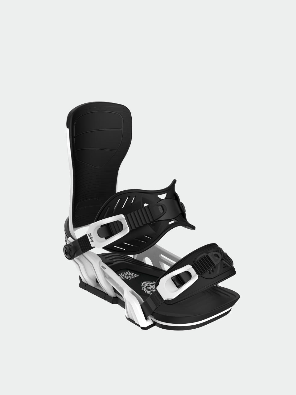 Mens Bent Metal Snowboard bindings Transfer (white)