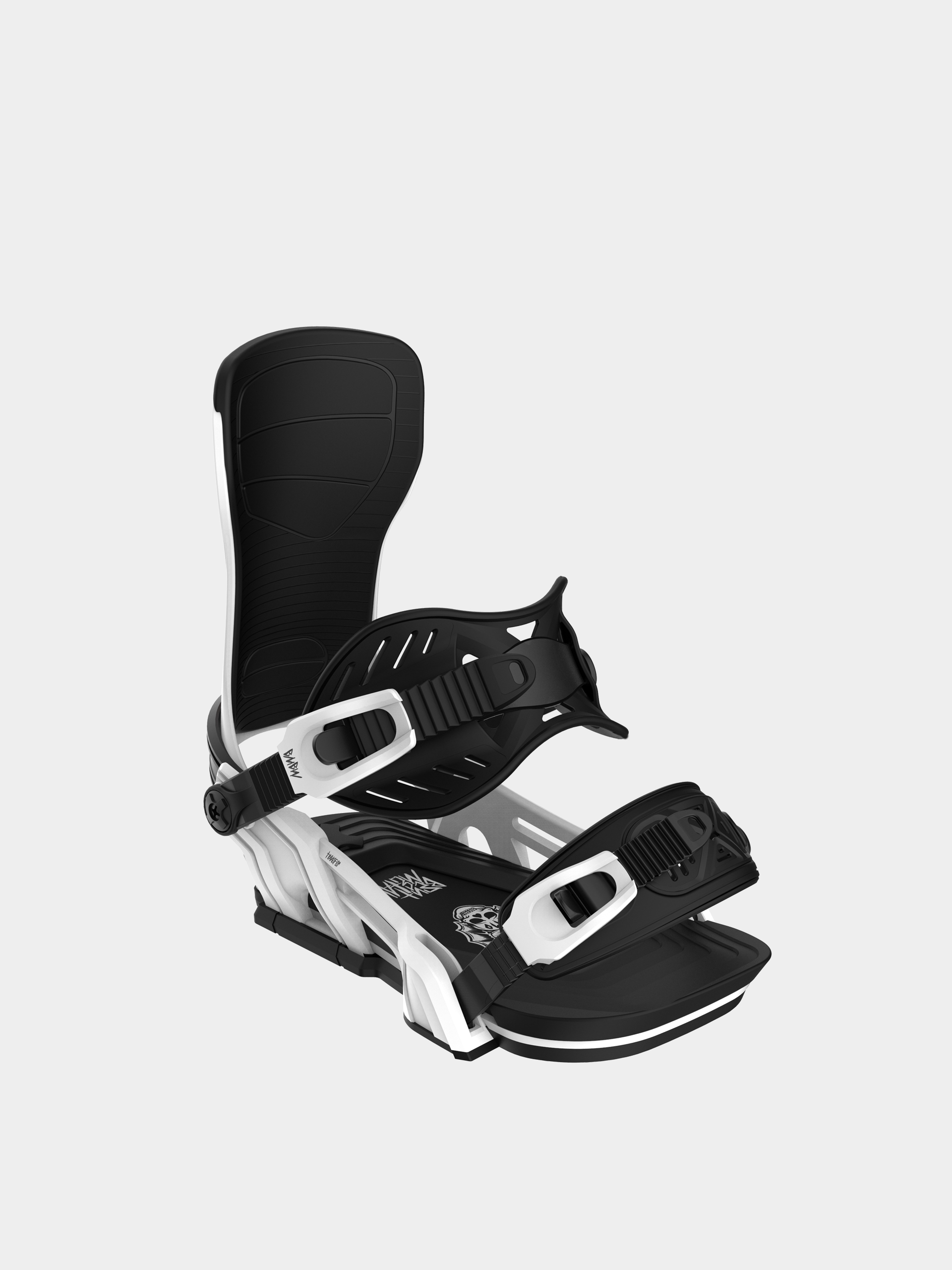 Bent Metal Snowboard bindings Transfer (white)