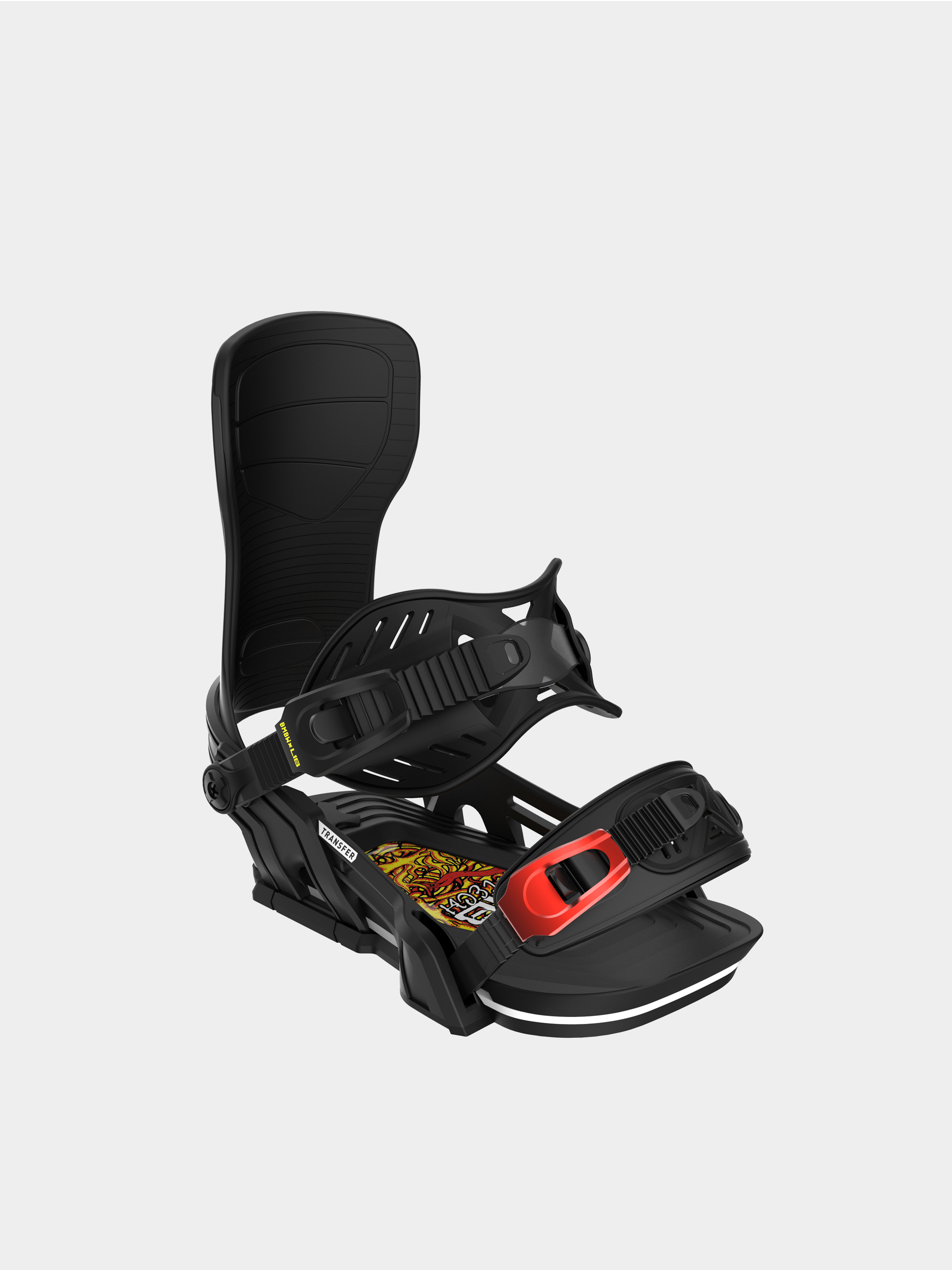 Bent Metal Snowboard bindings Transfer (black/yellow)