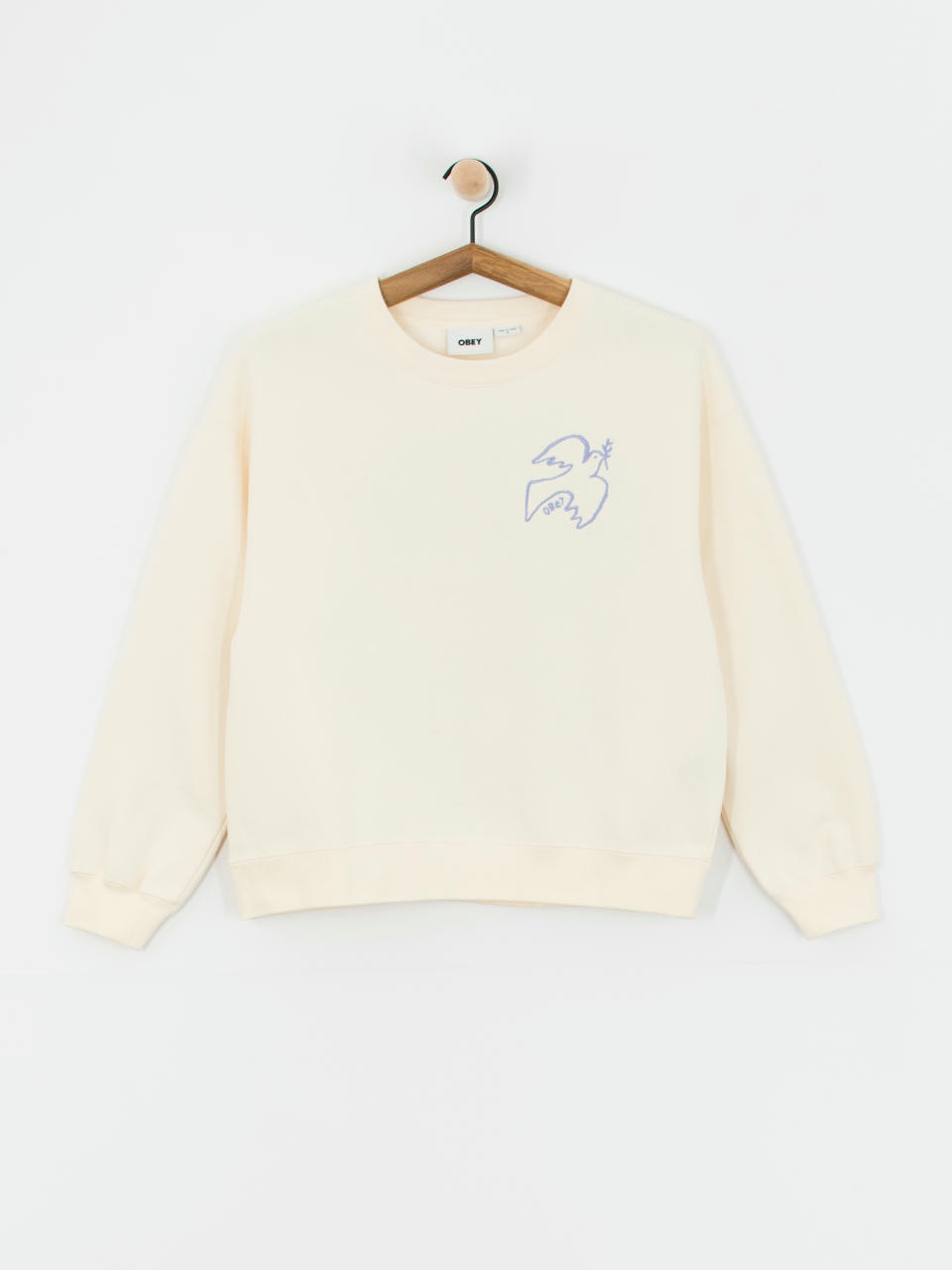 OBEY Sweatshirt Peace Dove Wmn (unbleached)