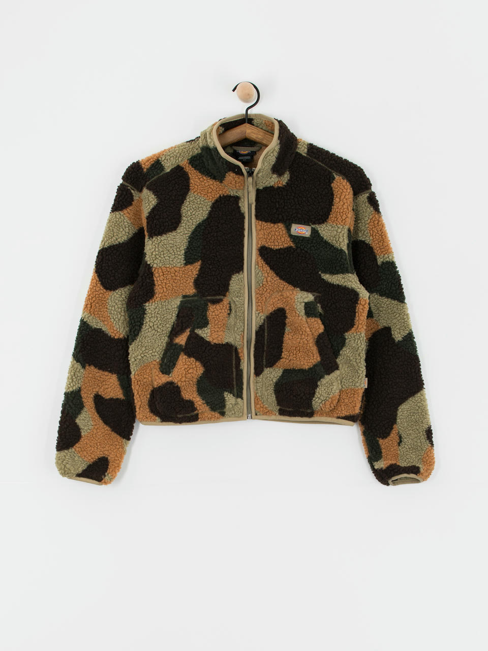 Womens Dickies Fleece  Mount Hope Camo (imperial green)