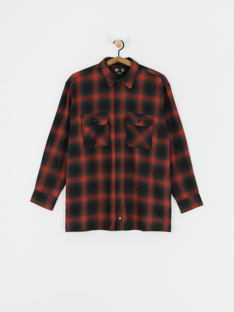 Dickies Hemd X Spitfire Flannel (red ochre)