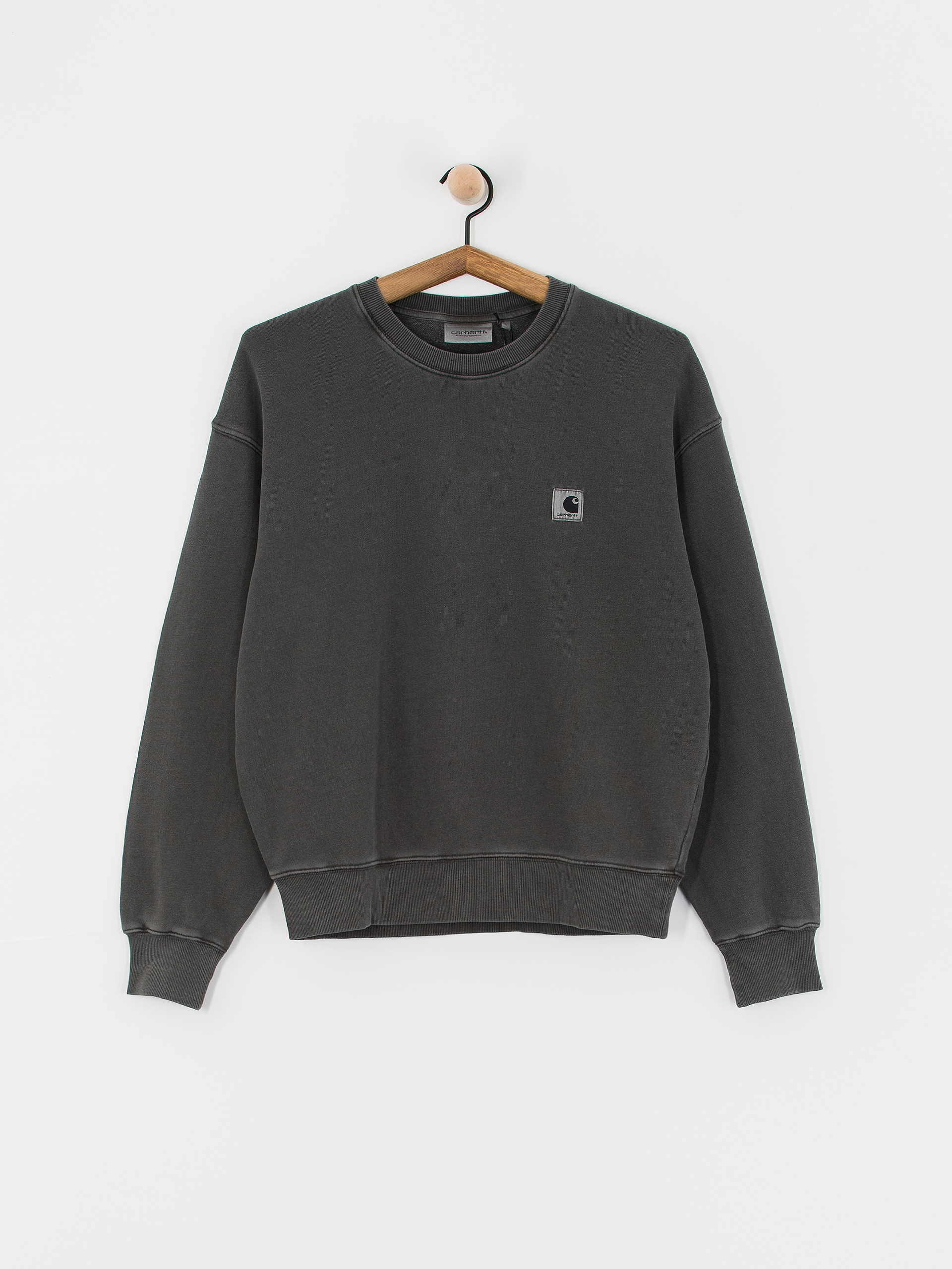 Carhartt WIP Sweatshirt Nelson Wmn - black, grey (graphite)