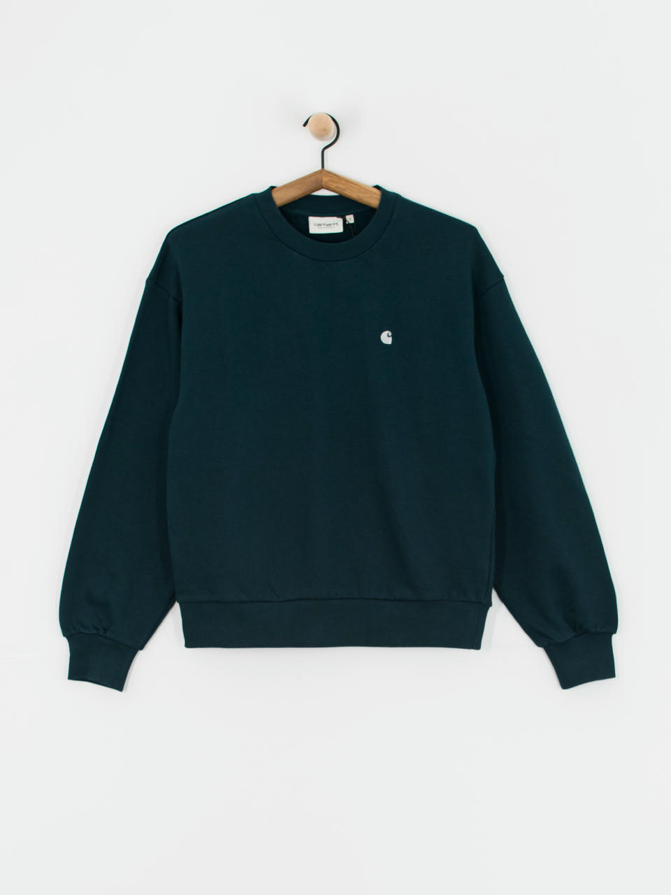 Carhartt WIP Sweatshirt Casey Wmn (duck blue/silver)