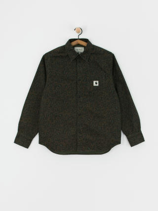 Carhartt WIP Hemd Leo Wmn (camo leo/tamarind/office green)