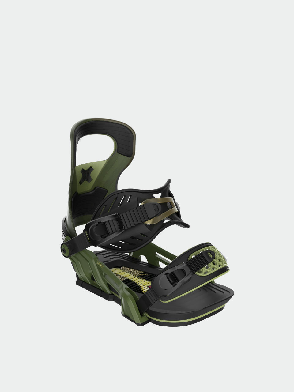 Mens Bent Metal Snowboard bindings Logic (green)