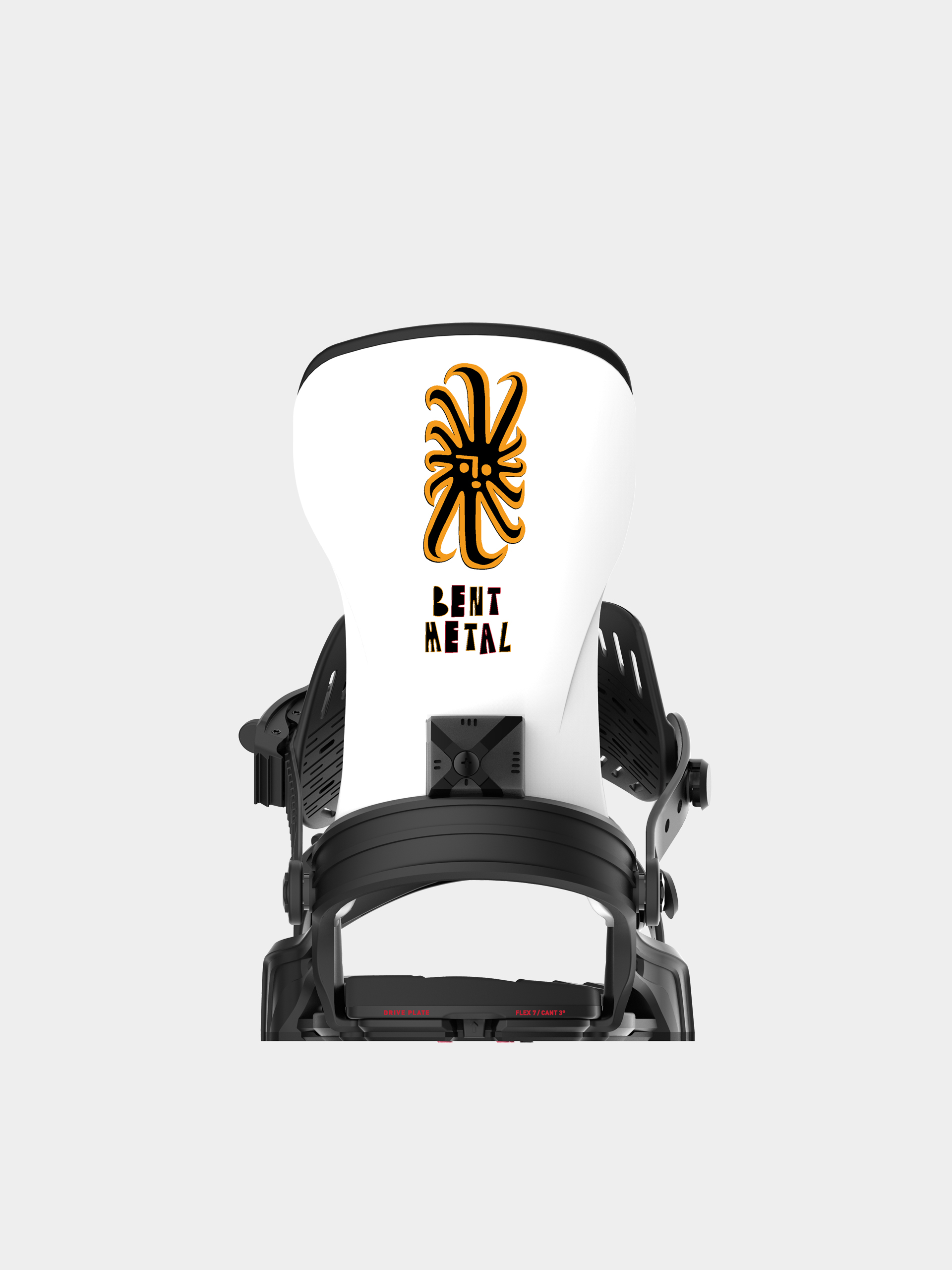 Herren Bent Metal Snowboard Bindung Axtion (black/white)