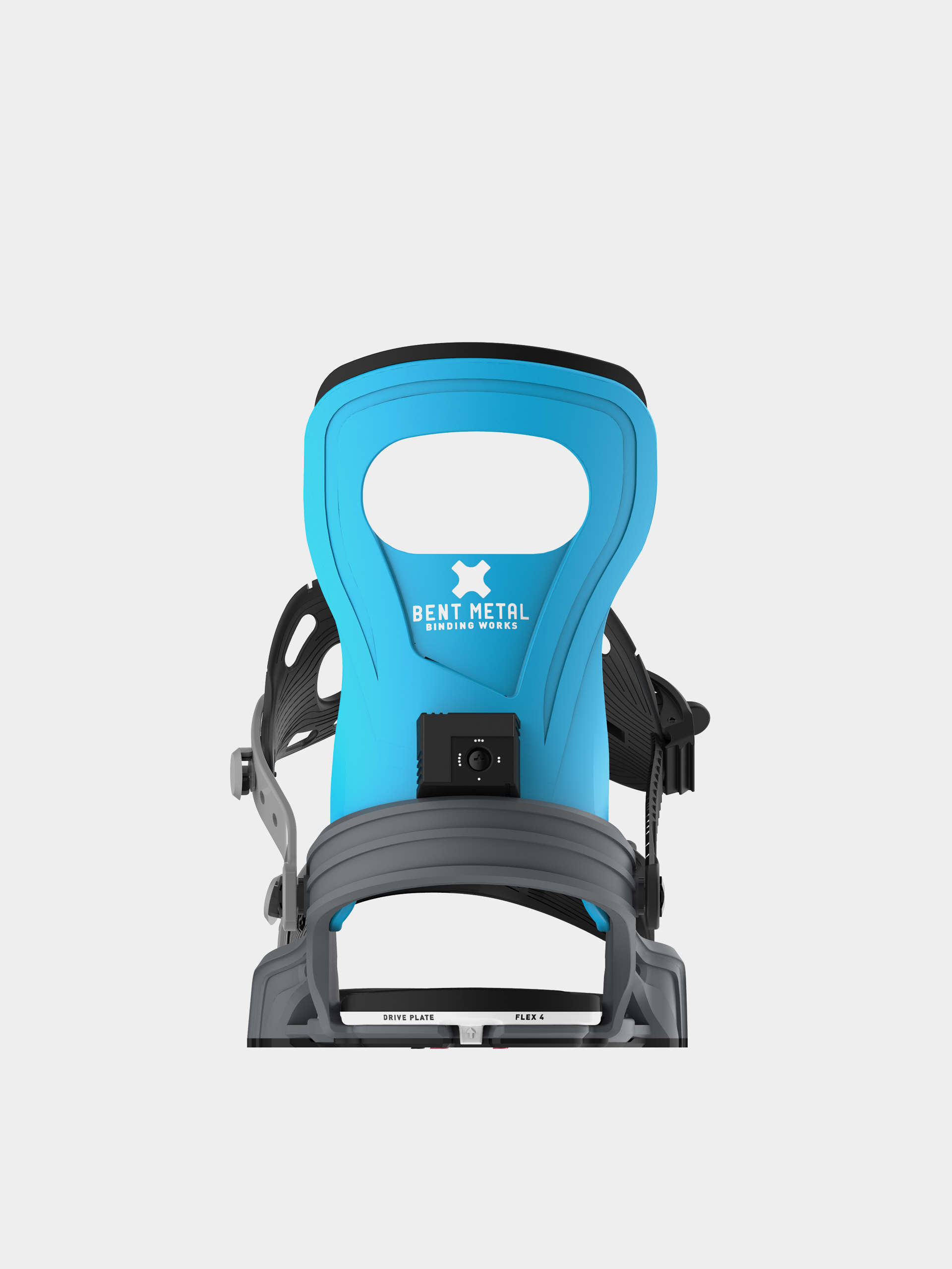 Mens Bent Metal Snowboard bindings Bolt (grey/blue)