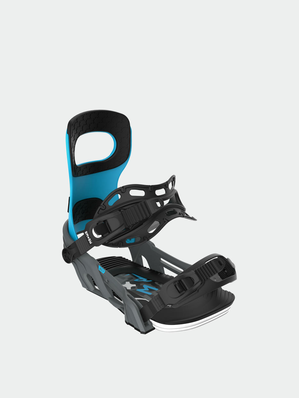 Bent Metal Snowboard bindings Bolt (grey/blue)