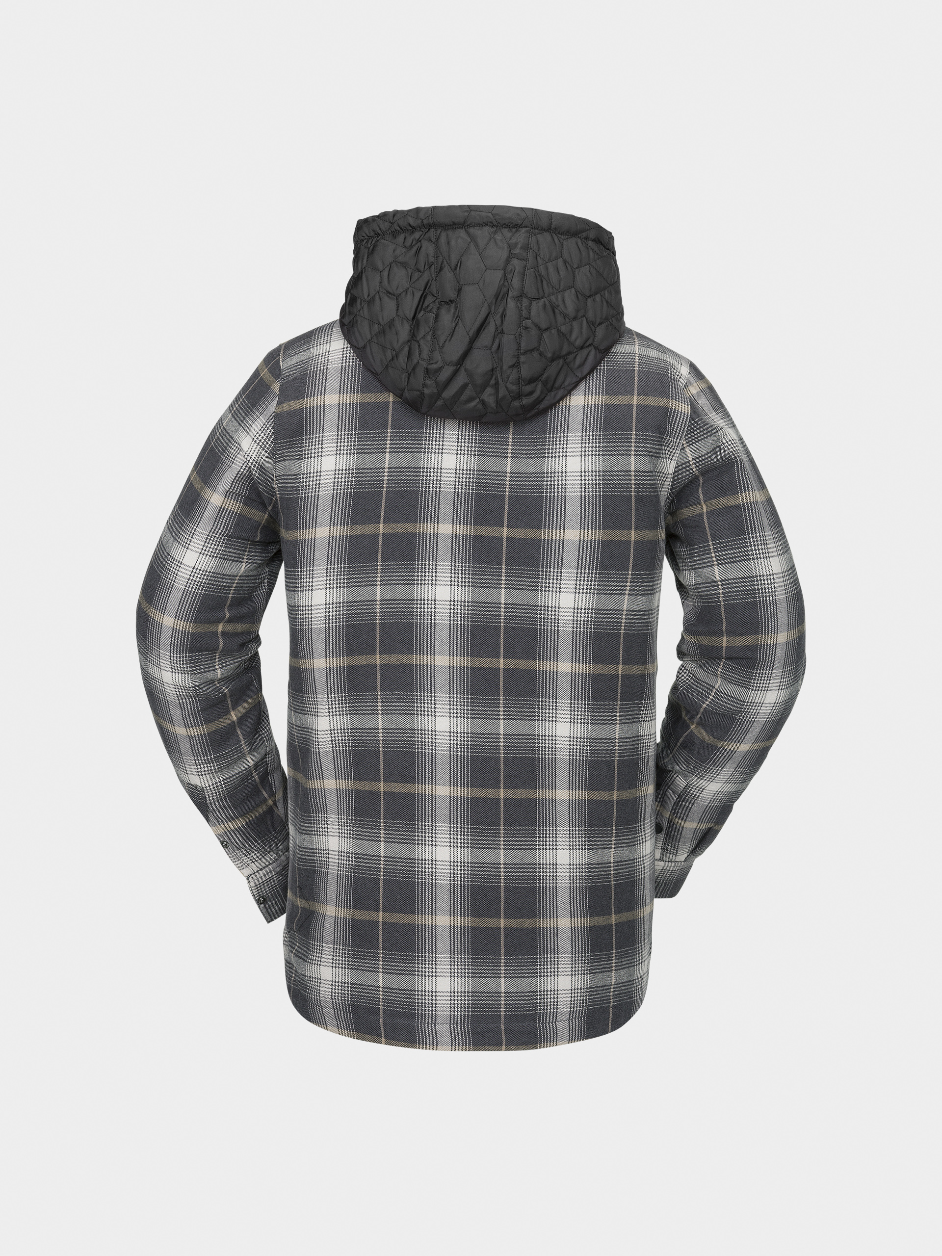 Mens Volcom Snowboard jacket Ins Riding Flannel (stone)