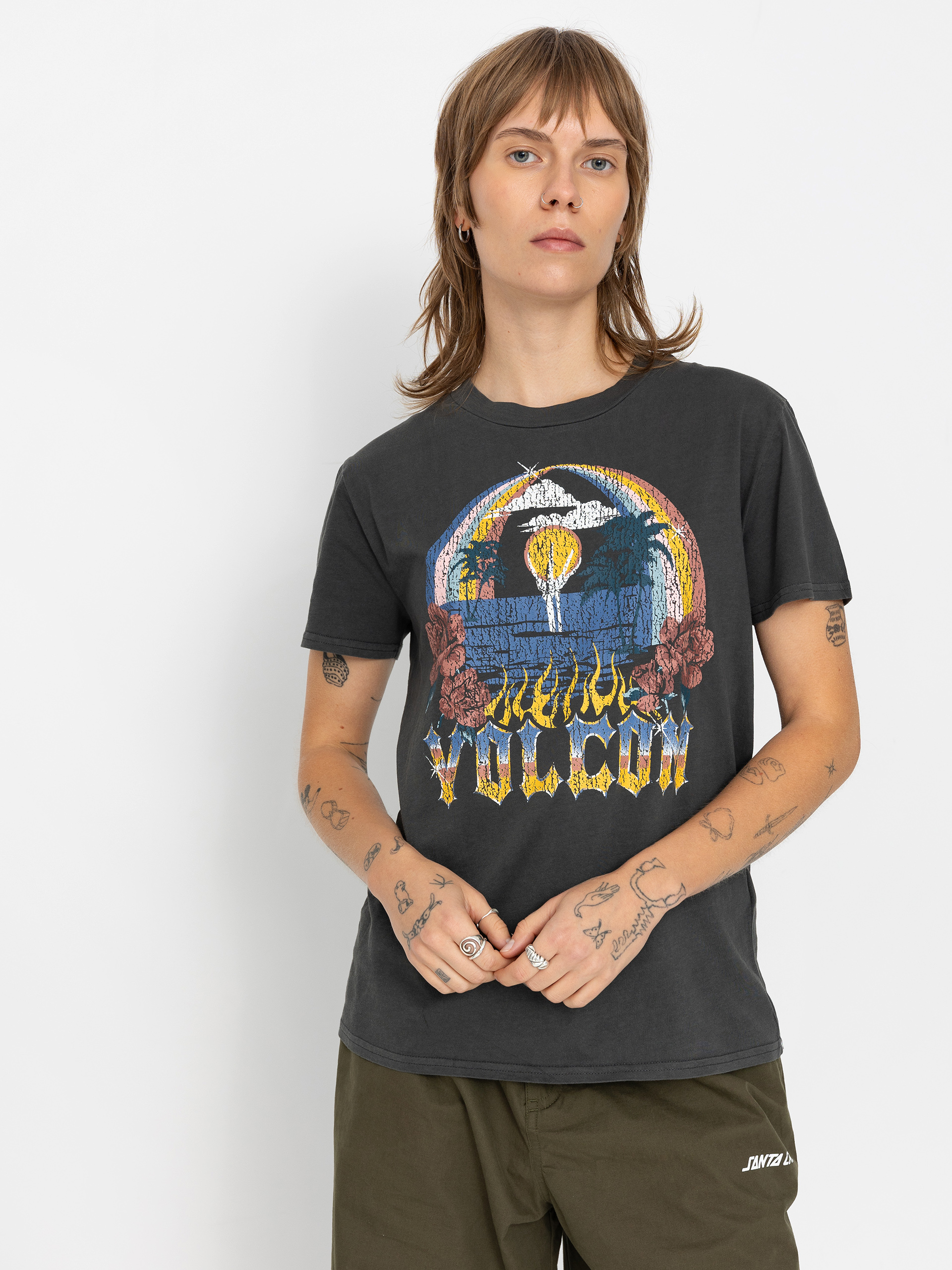 Volcom Lock It Up Wmn T-Shirt (black)