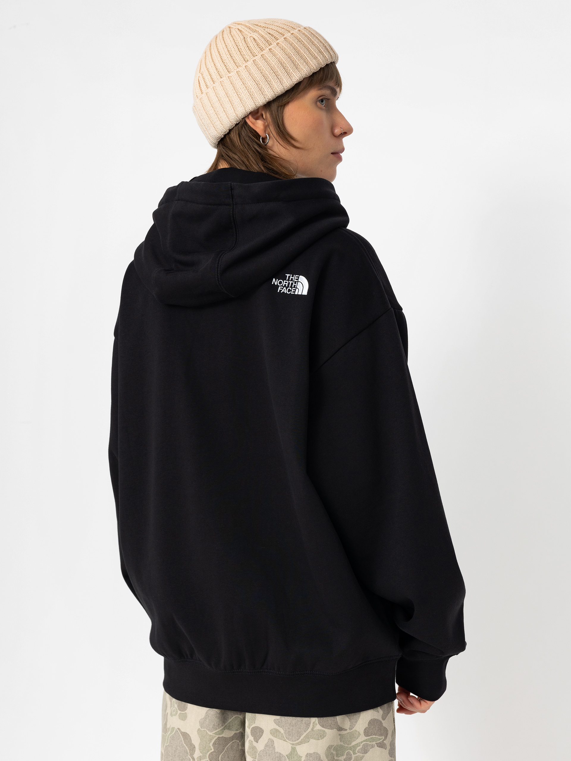 The North Face Essential Oversize HD Wmn Hoodie (tnf black)