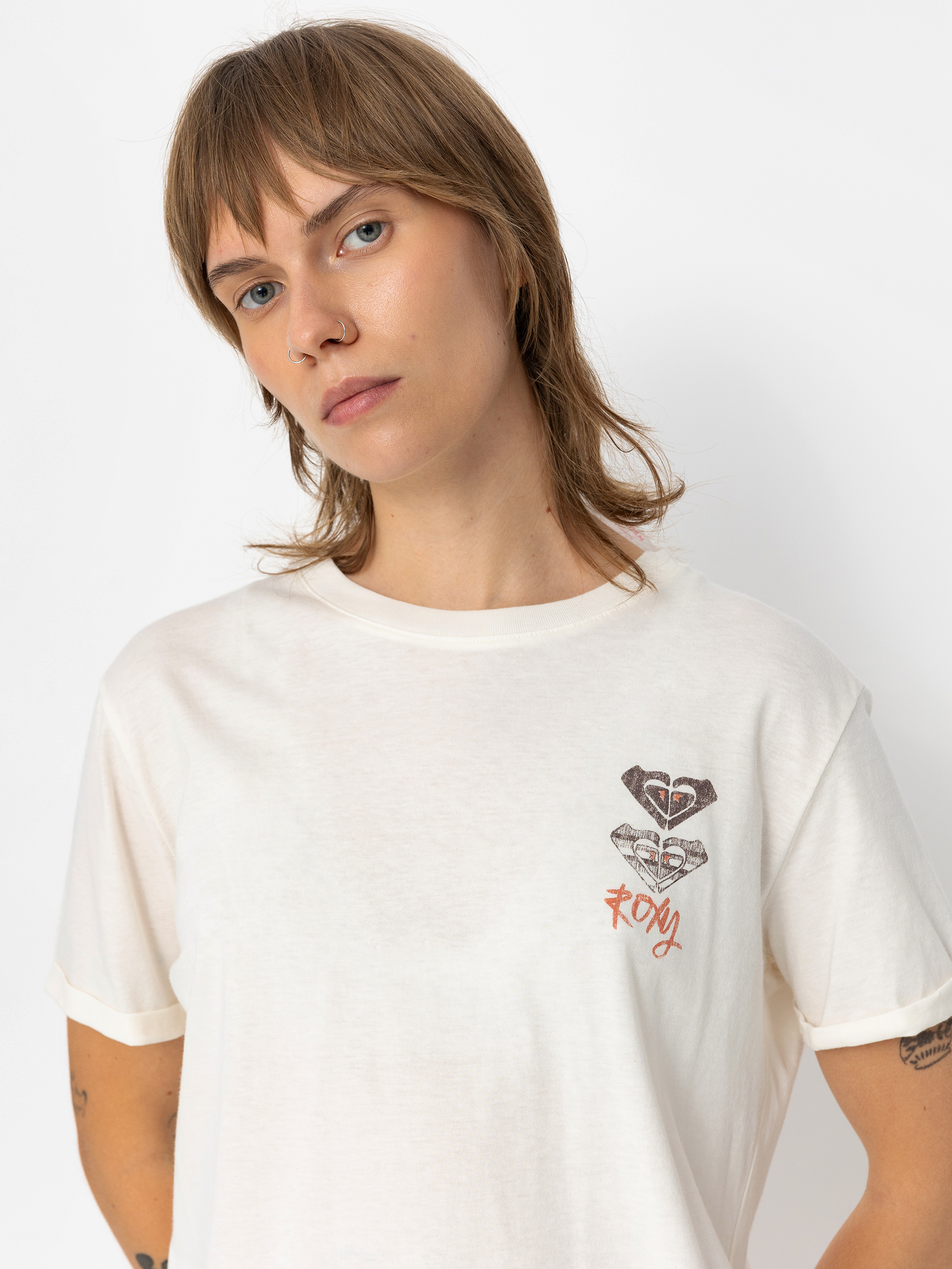 Roxy Noon Ocean Art Wmn T-Shirt (egret)