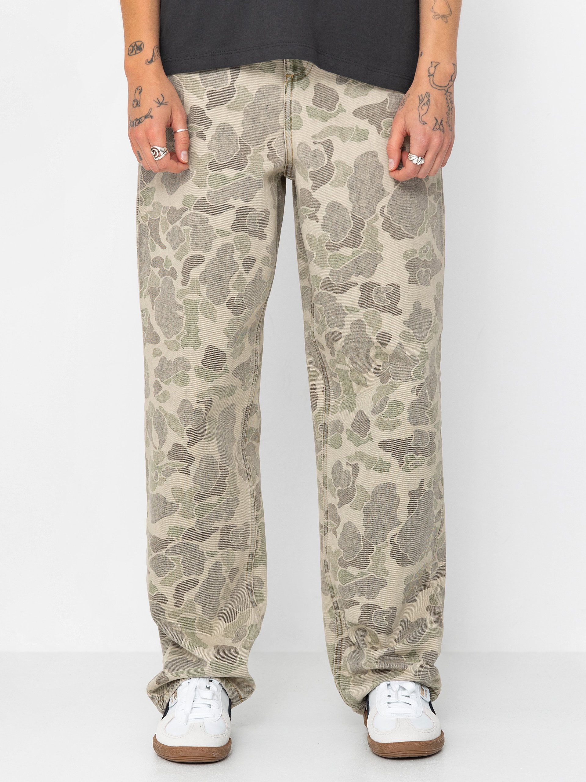 Carhartt WIP Hose Duck Orell Wmn - camo (camo duck/black)