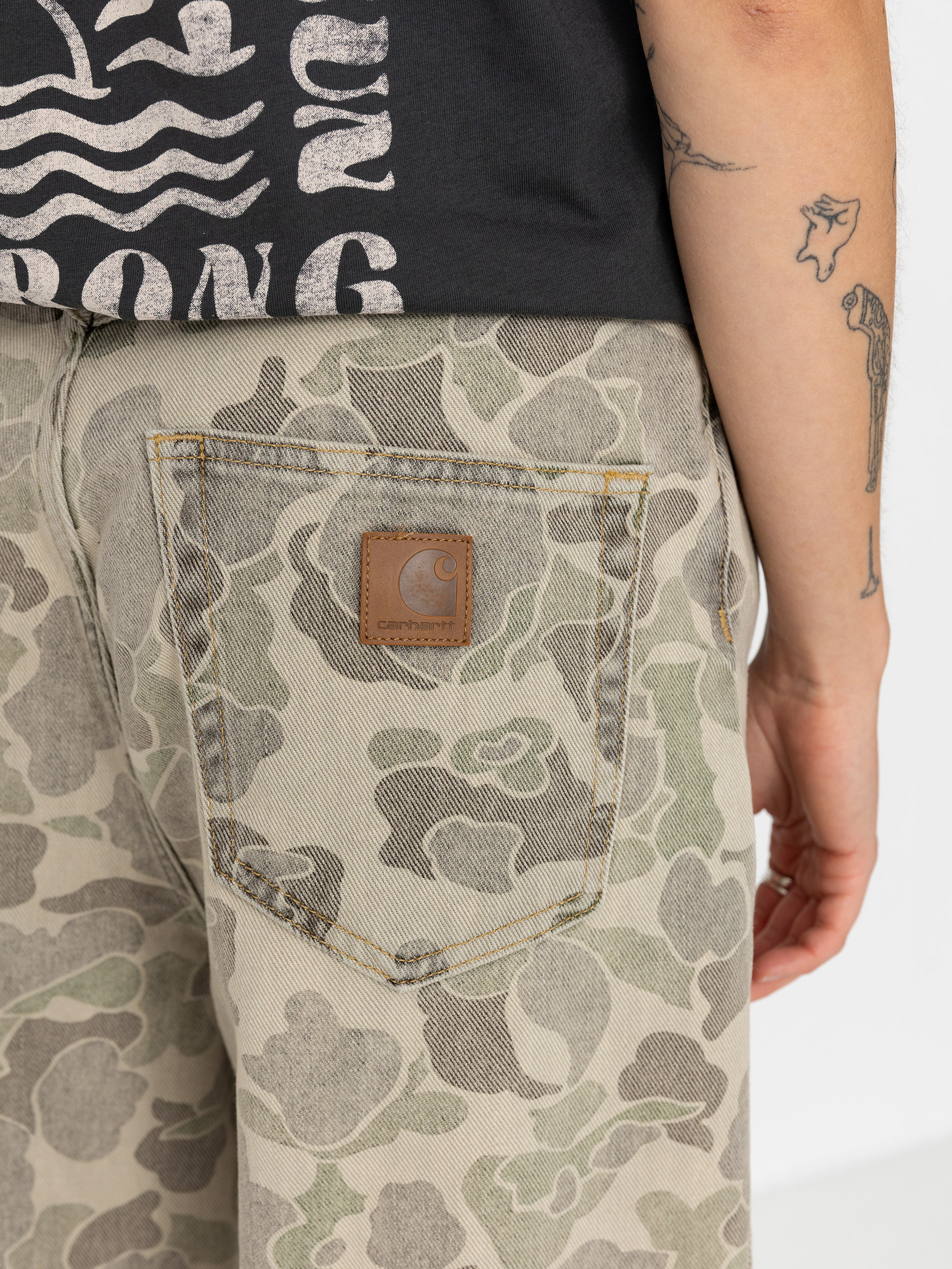 Carhartt WIP Hose Duck Orell Wmn (camo duck/black)