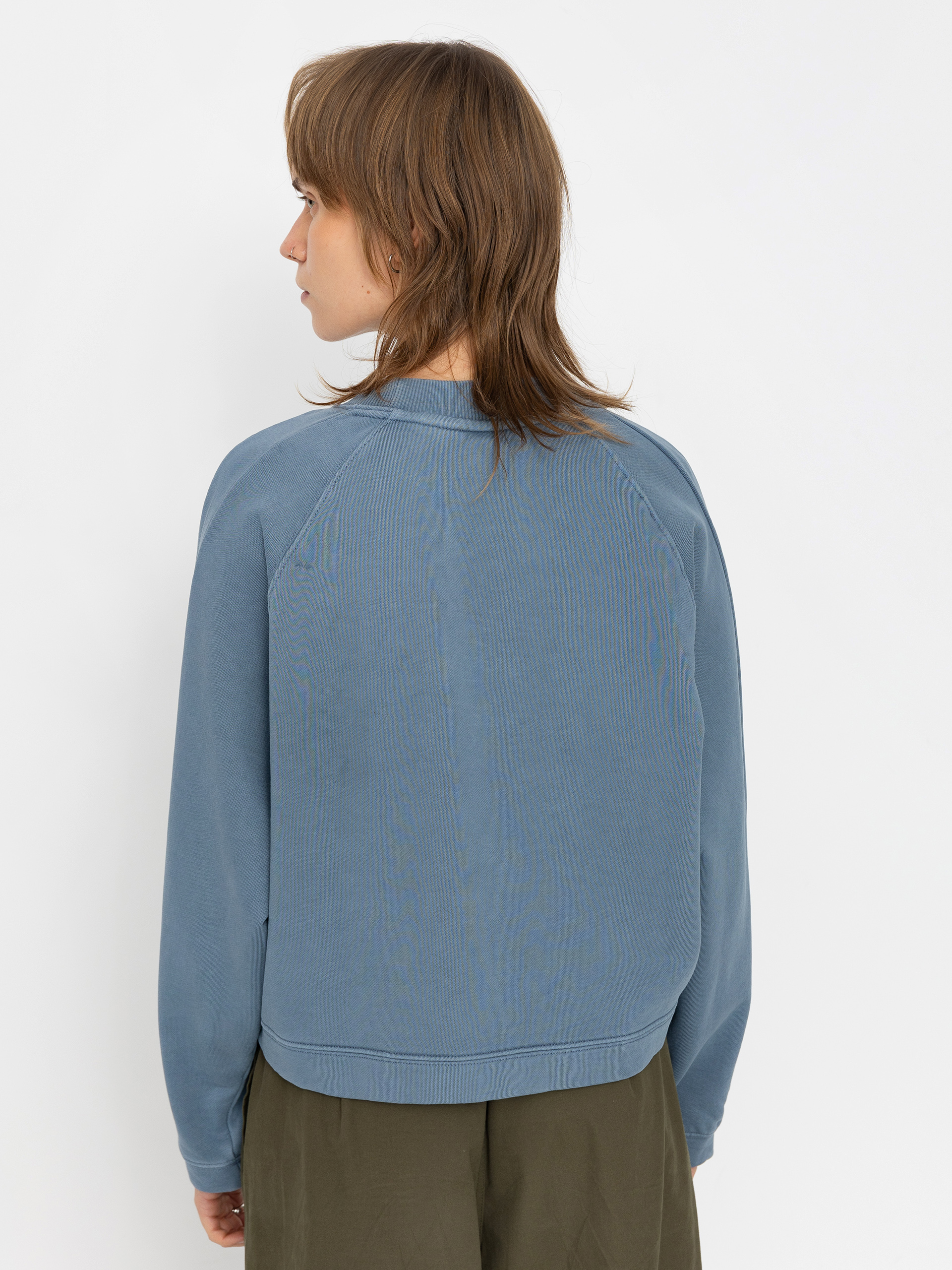 Quiksilver Uni Crew Block Screen Wmn Sweatshirt (vintage indigo)