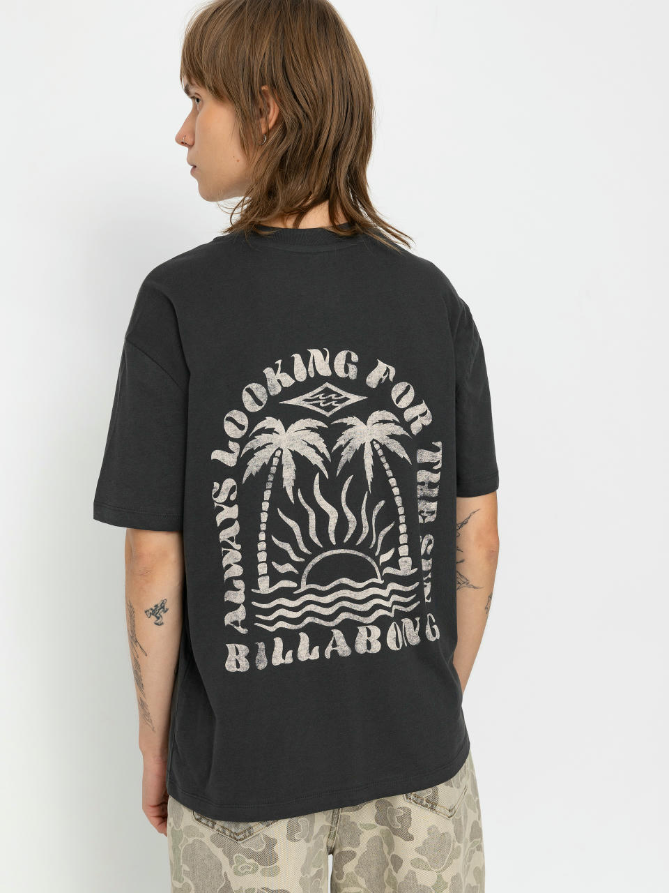 Billabong Always Looking Wmn T-Shirt (off black)