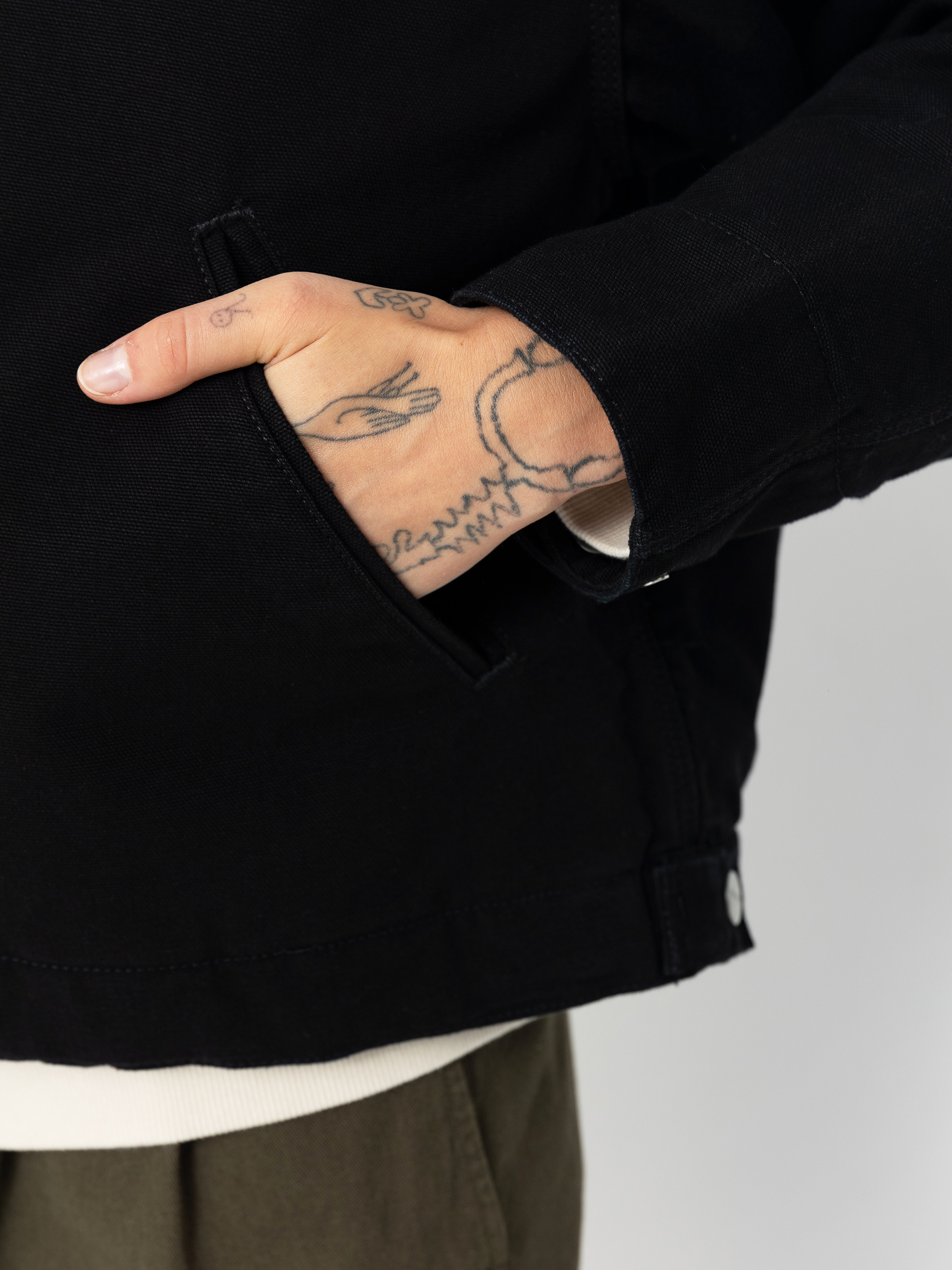 Carhartt WIP OG Detroit Wmn Jacket (black/black)