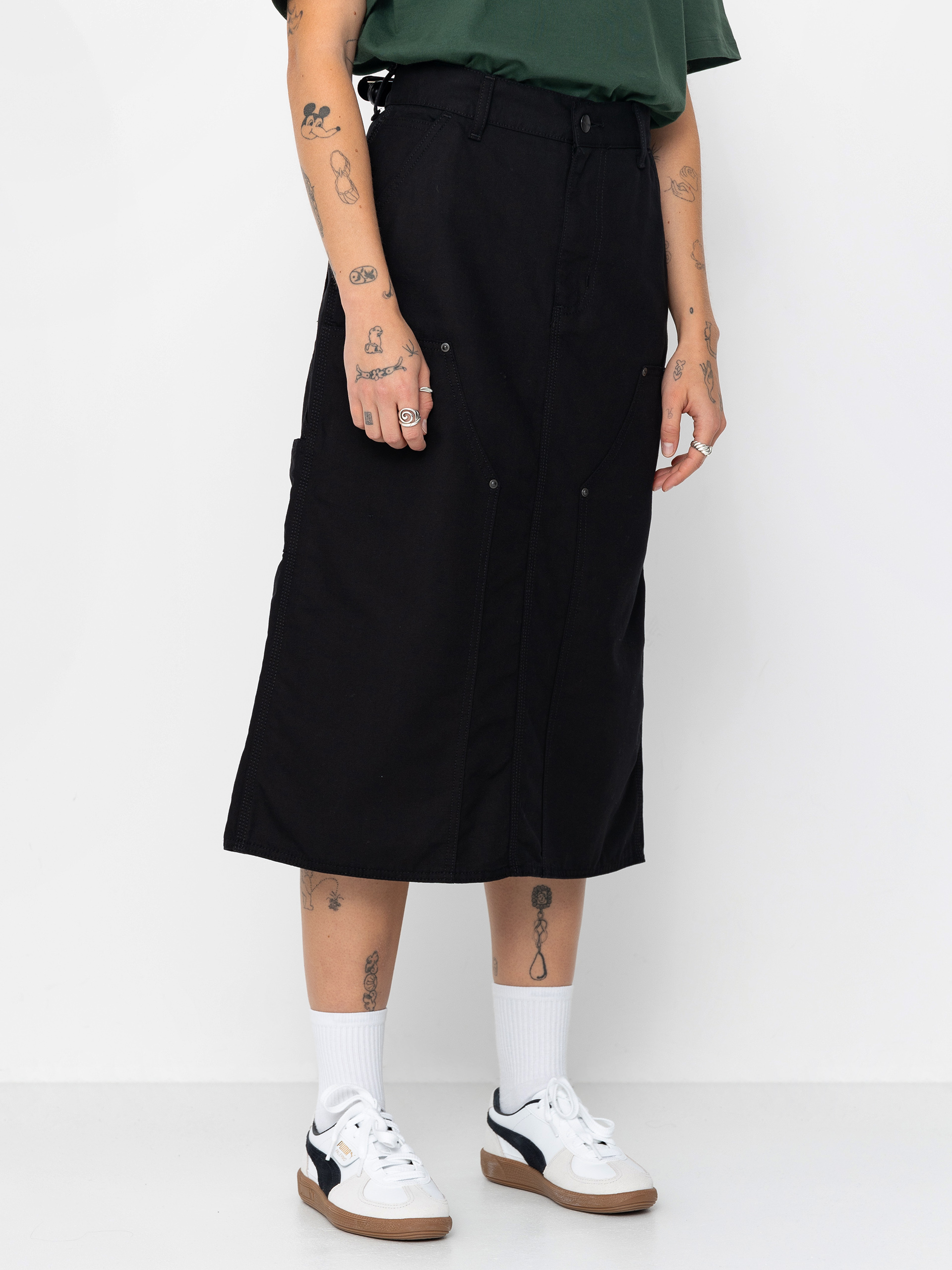 Carhartt WIP Double Knee Wmn Skirt - black (black)