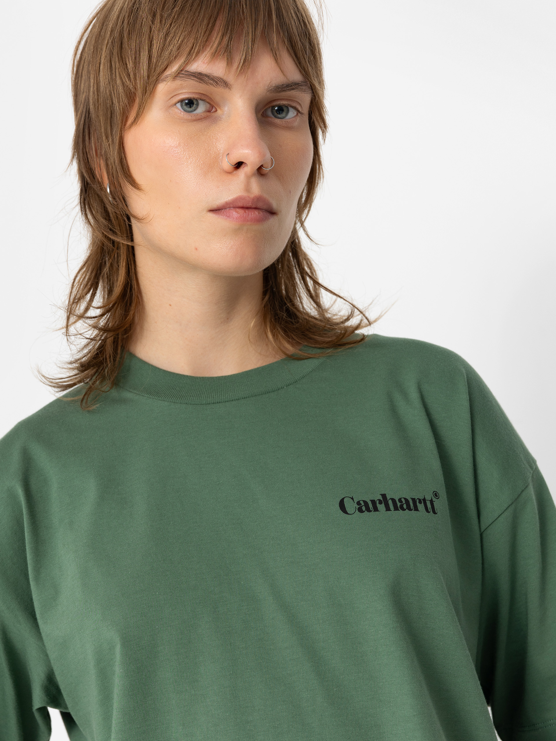 Carhartt WIP Fold Leo Wmn T-Shirt (duck green)