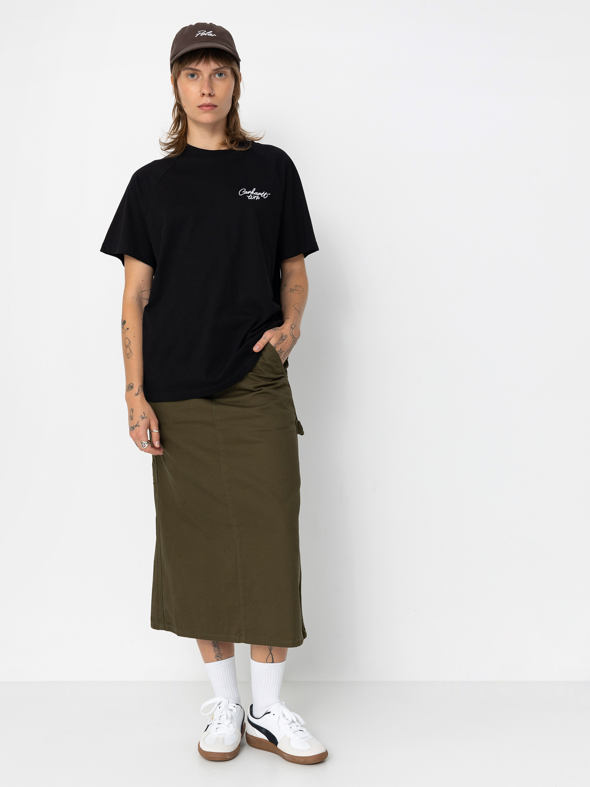 Carhartt WIP T-Shirt Signature Wmn (black/white)