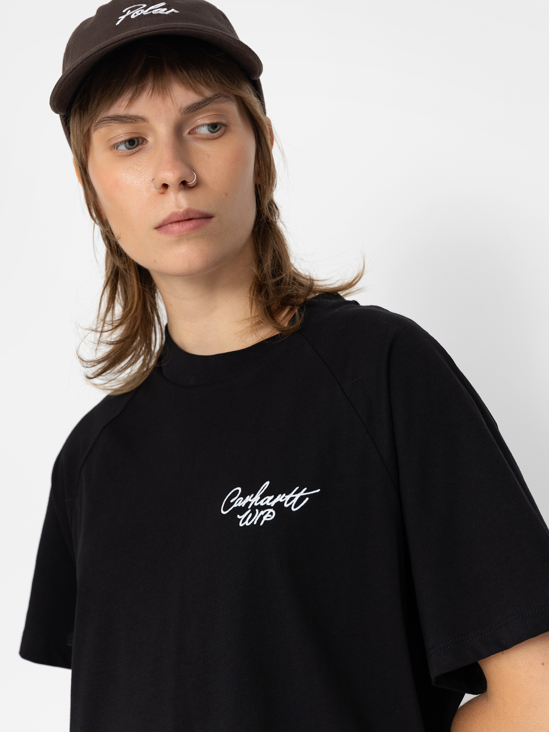 Carhartt WIP T-Shirt Signature Wmn (black/white)