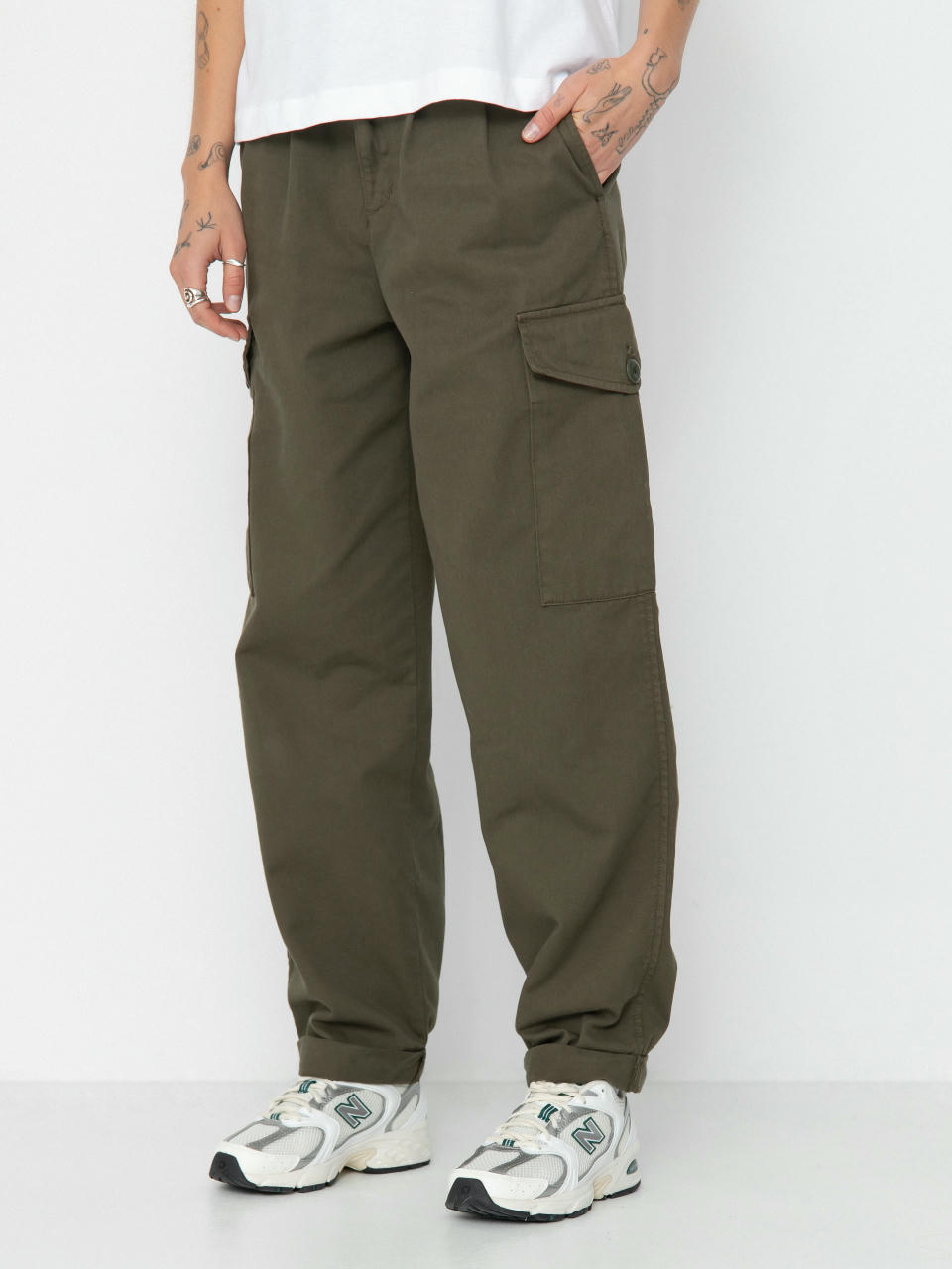 Carhartt WIP Collins Wmn Pants (office green)