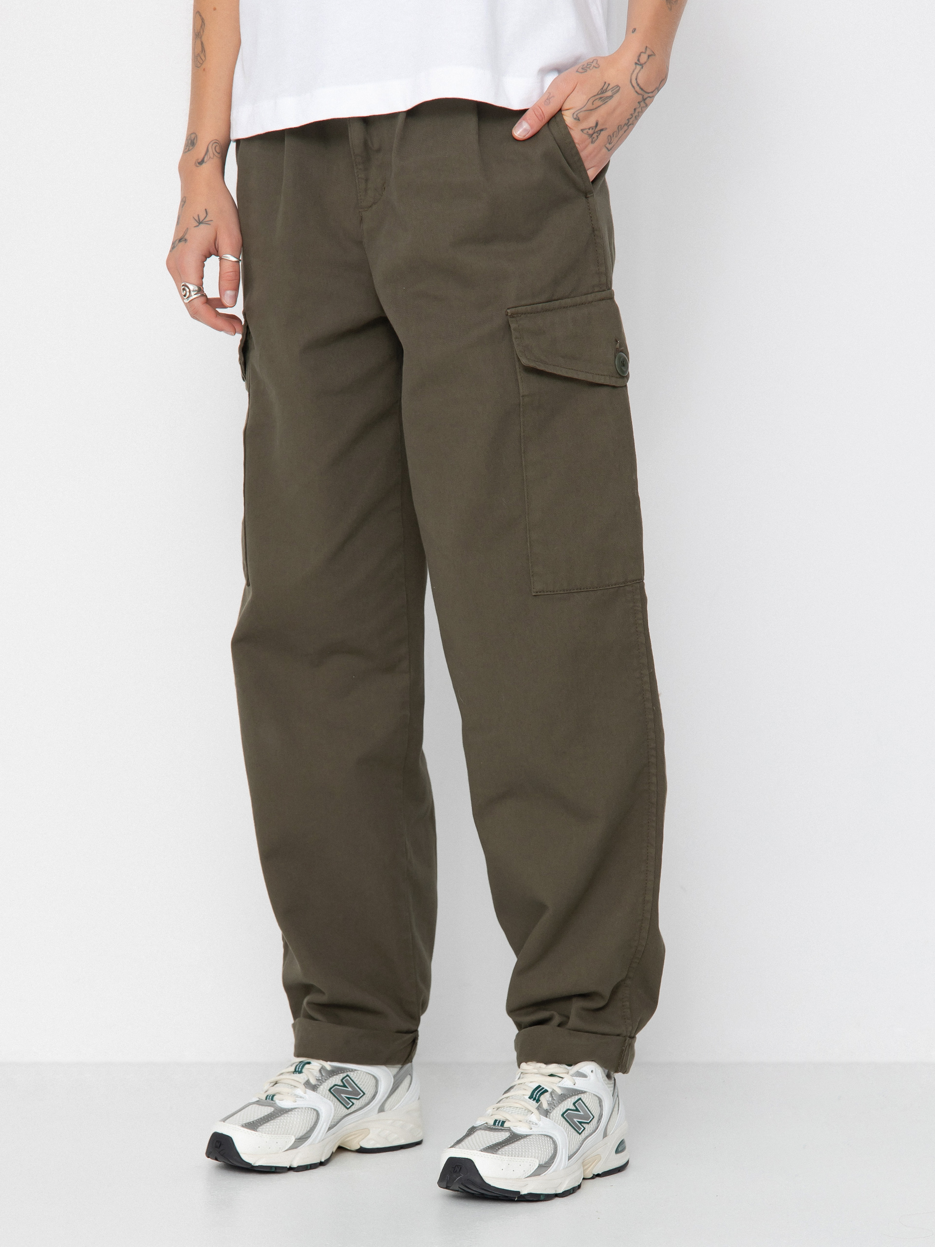 Carhartt WIP Collins Wmn Pants (office green)