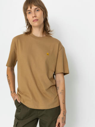 Carhartt WIP Chase Wmn T-Shirt (peanut/gold)