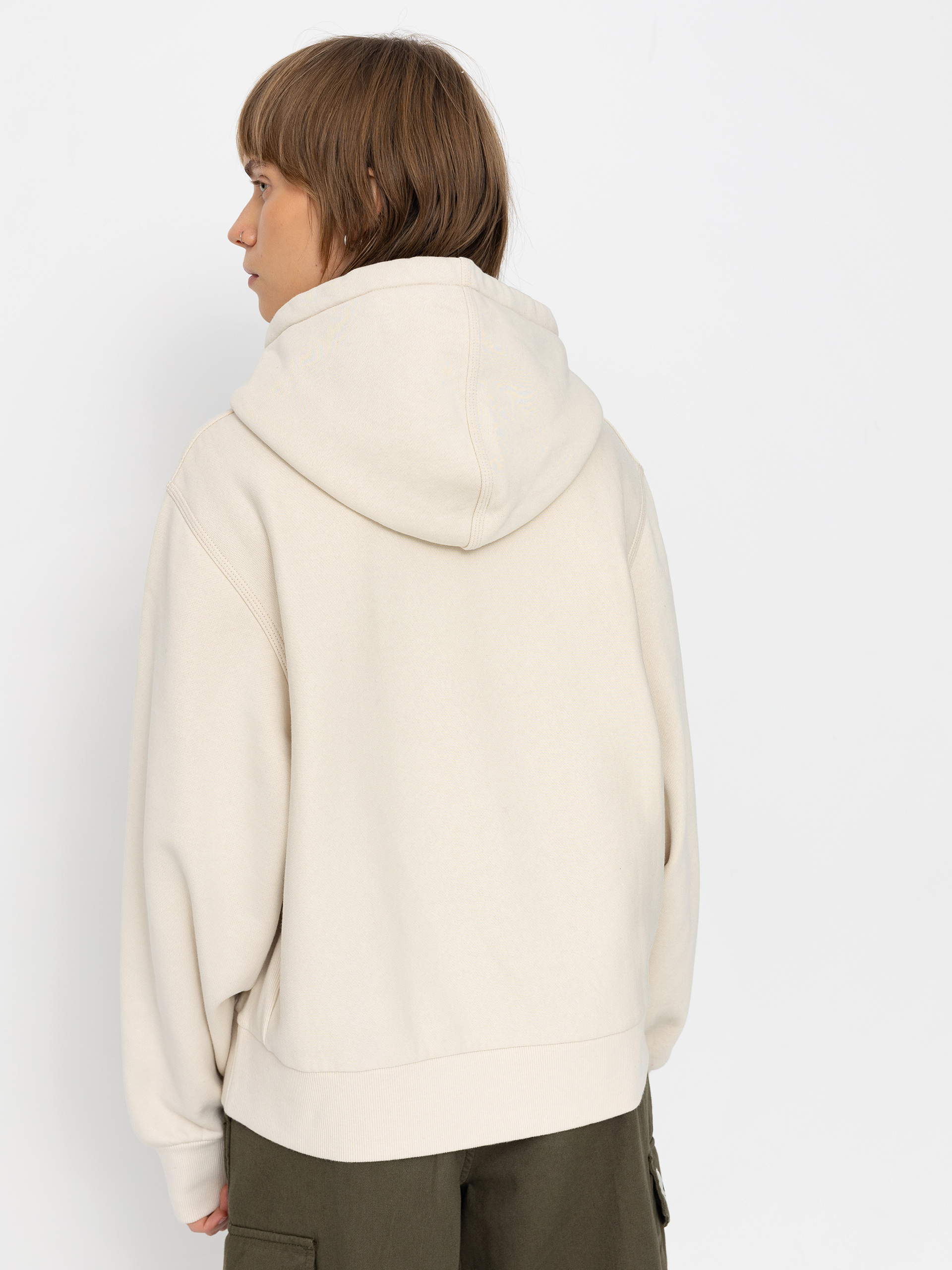 Carhartt WIP Hoodie American Script HD Wmn (moonbeam)