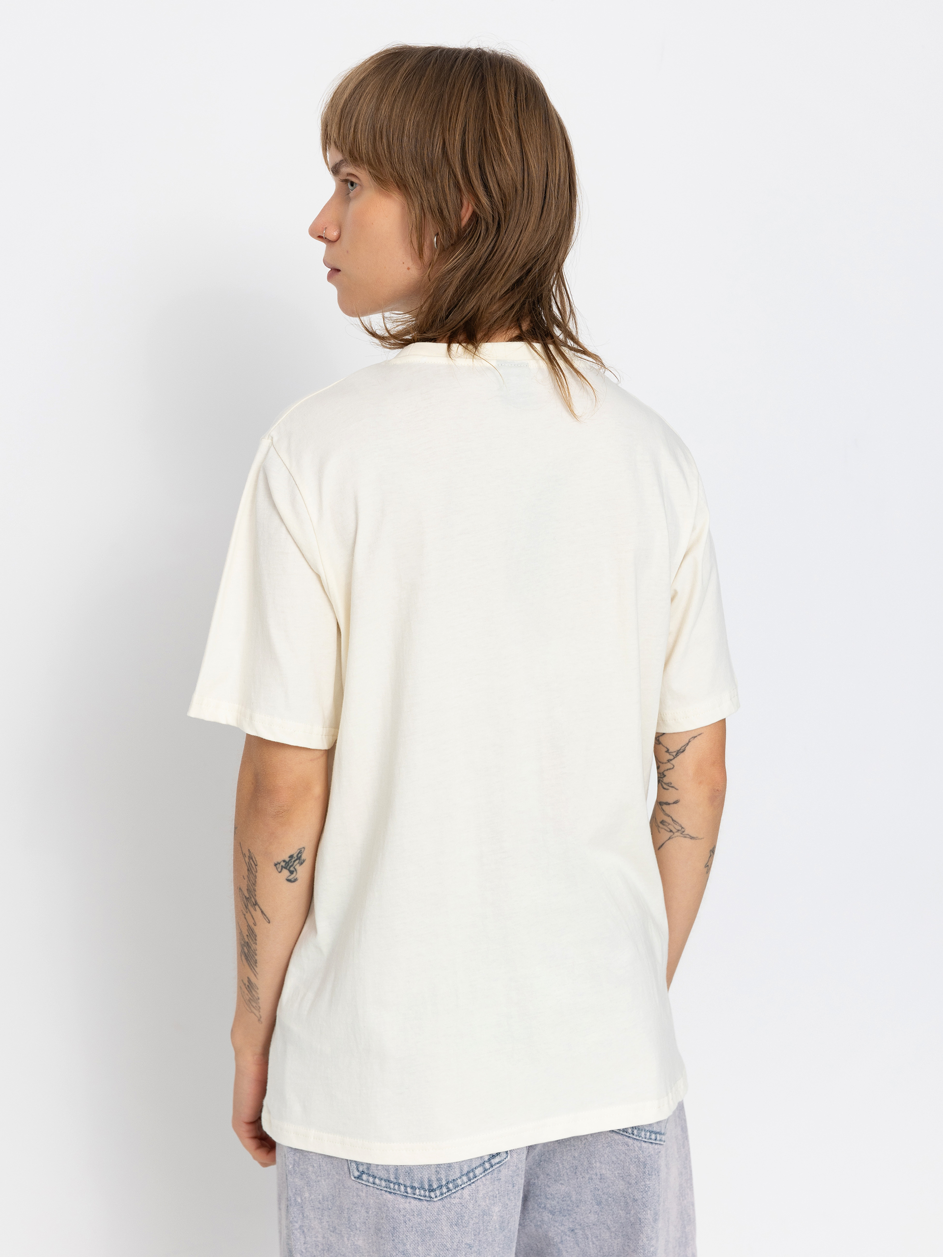 Santa Cruz Heart Set Front Wmn T-Shirt (off white)