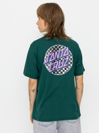 Santa Cruz Meyer Freestyle Dot Wmn T-Shirt (emerald)