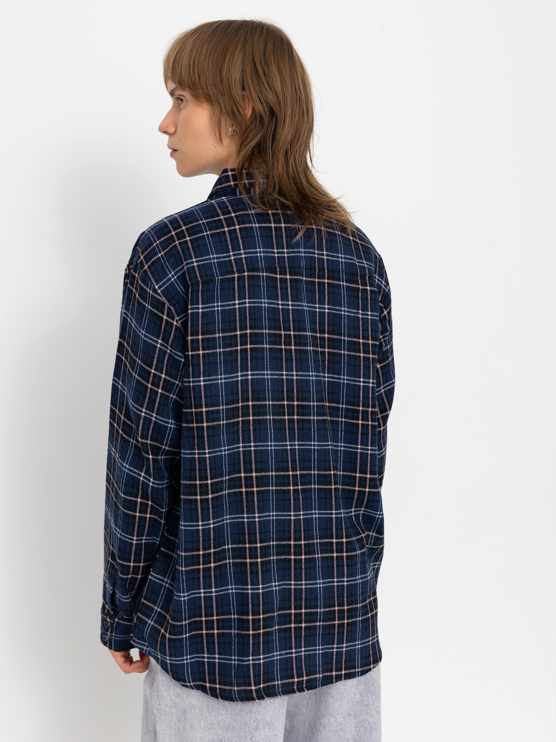 Santa Cruz Portland Wmn Skirt (blue check)