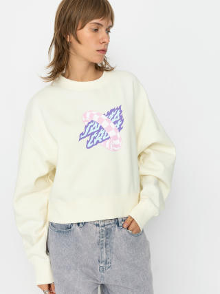 Santa Cruz Goal Flame Front Wmn Sweatshirt (off white)