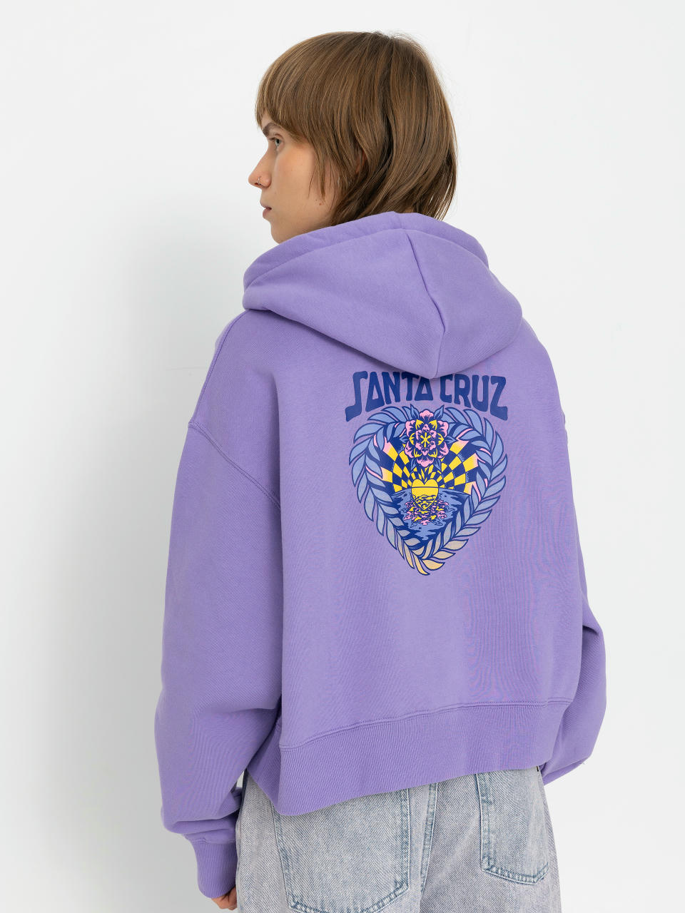 Santa Cruz Heart Set Wmn Sweatshirt (meta mauve)