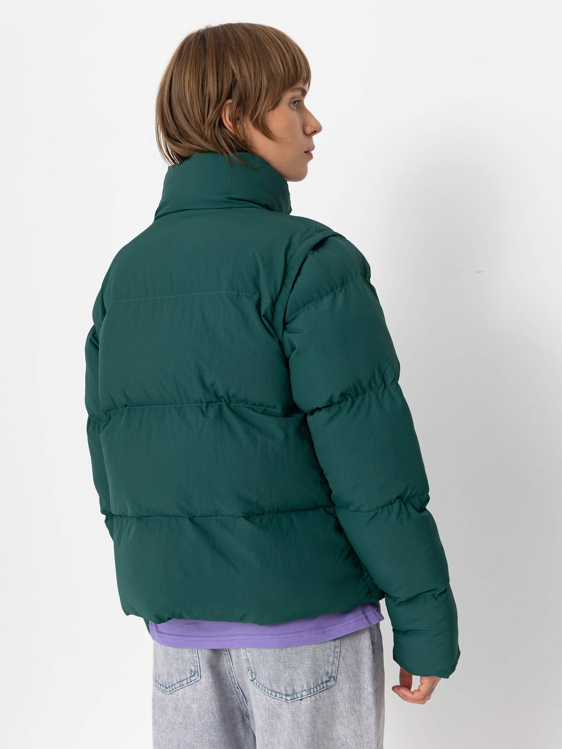 Santa Cruz Strip 2 In 1 Quilted Wmn Jacke (emerald)